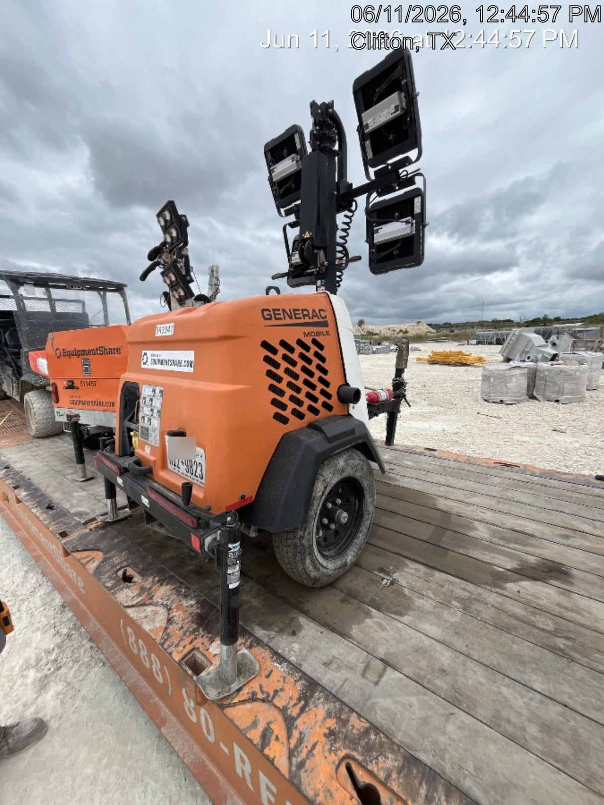 2024 Generac MLT2 Diesel, Flex Switch 120V Input, Powerzone Controller, 
(4) 320W LED Lights, 4kW Generator, 39.9 Gal Fuel Tank, 2" Ball, T3