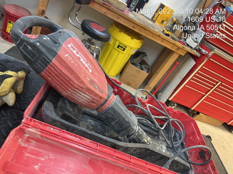 2019 HILTI TE 1000-AVR