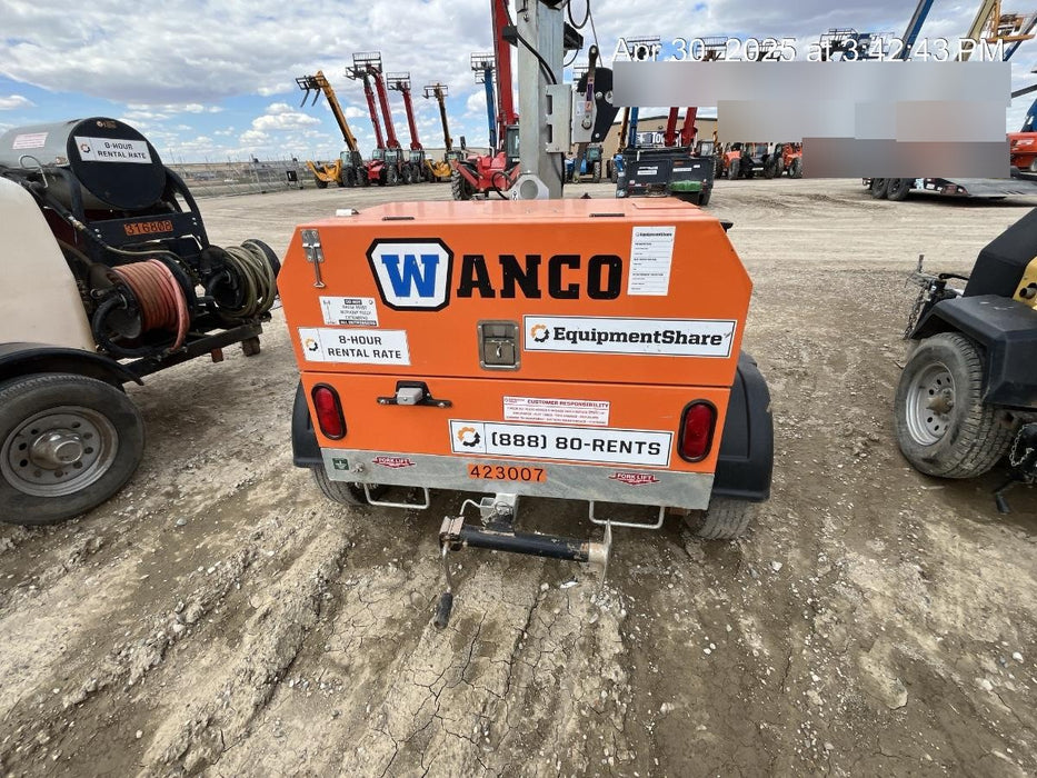 2024 Wanco WLTT-4MM4K Diesel, Deep Sea Controller, Shore Power Plug, Auto Start, (4) 350W LED Floodlights, 4kW Generator, 60 Gal Fuel Tank, 2" Ball, T3