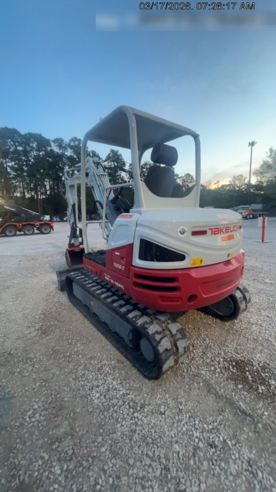 2025 TAKEUCHI TB250-2R
