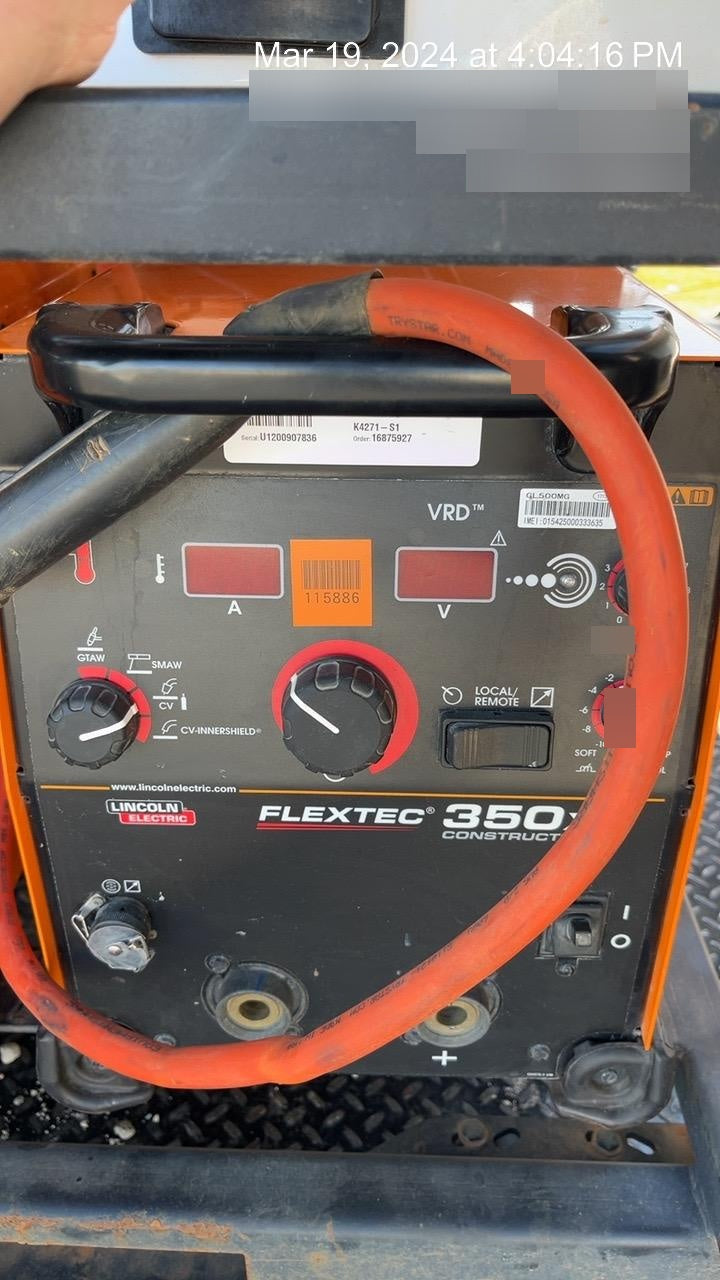 2020 LINCOLN ELECTRIC FLEXTEC 350X