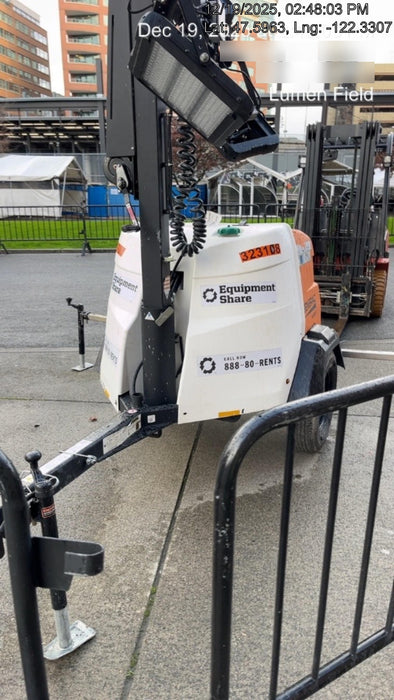 2023 Generac MLT2 Diesel, Flex Switch 120V Input, Powerzone Controller, (4) 320W LED Lights, 4kW Generator, 39.9 Gal Fuel Tank, 2" Ball, T3