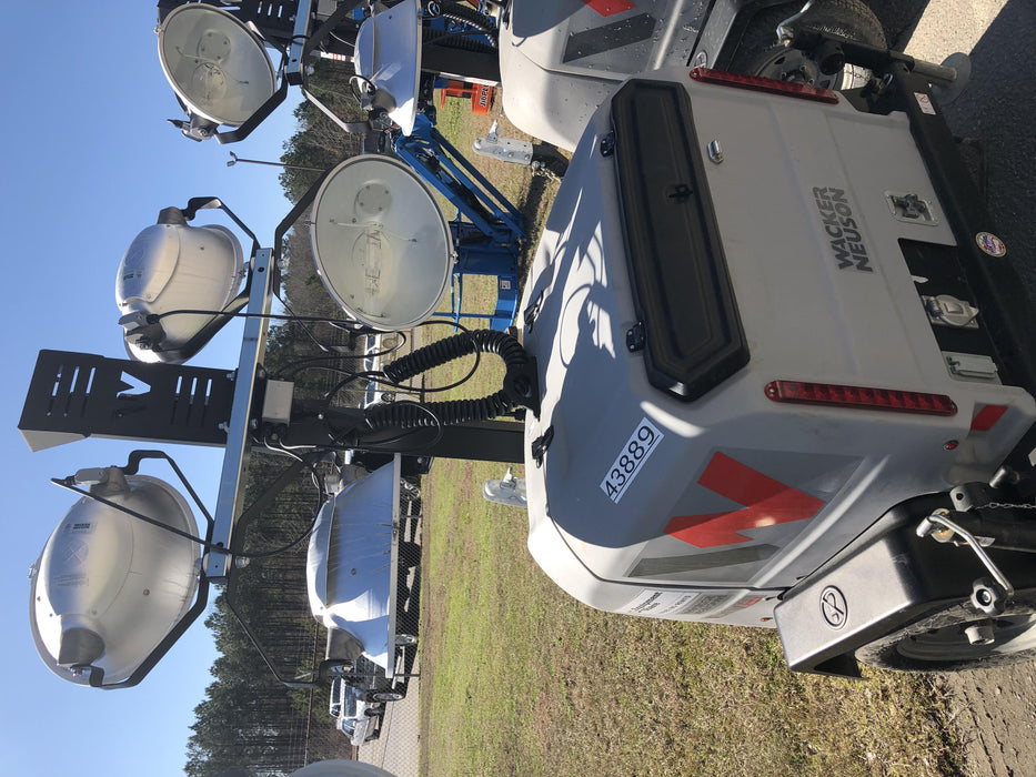 2019 Wacker Neuson LTV6L-MH Wacker Neuson LTV6L Mobile Light Tower w/Fuel Level Sensor Installed