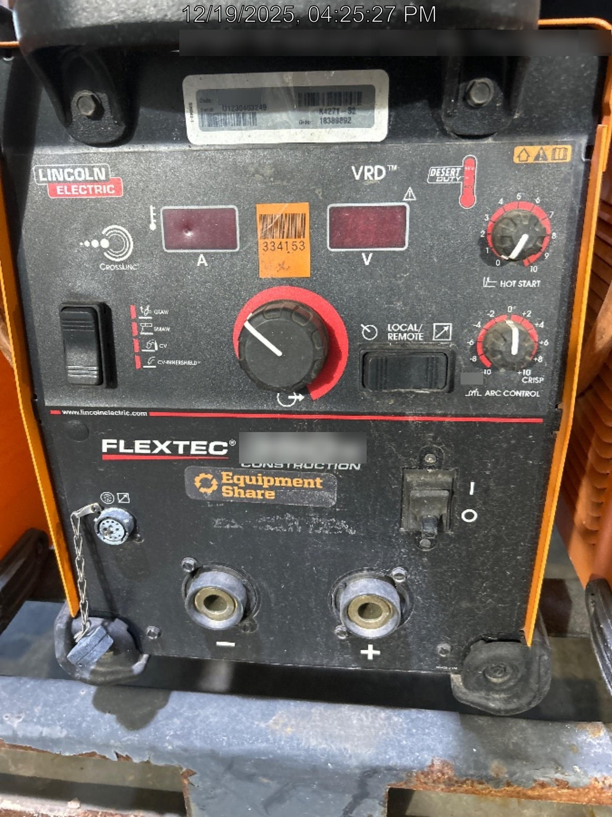 2023 LINCOLN ELECTRIC FLEXTEC 350X
