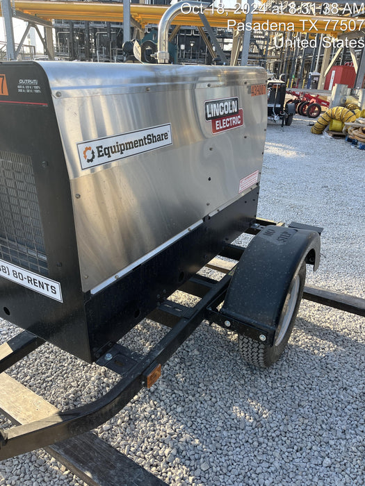 2024 Lincoln Electric LE400 Kubota V1505, Trlr, Cable Rack, Light Kit, ES Decals, T3