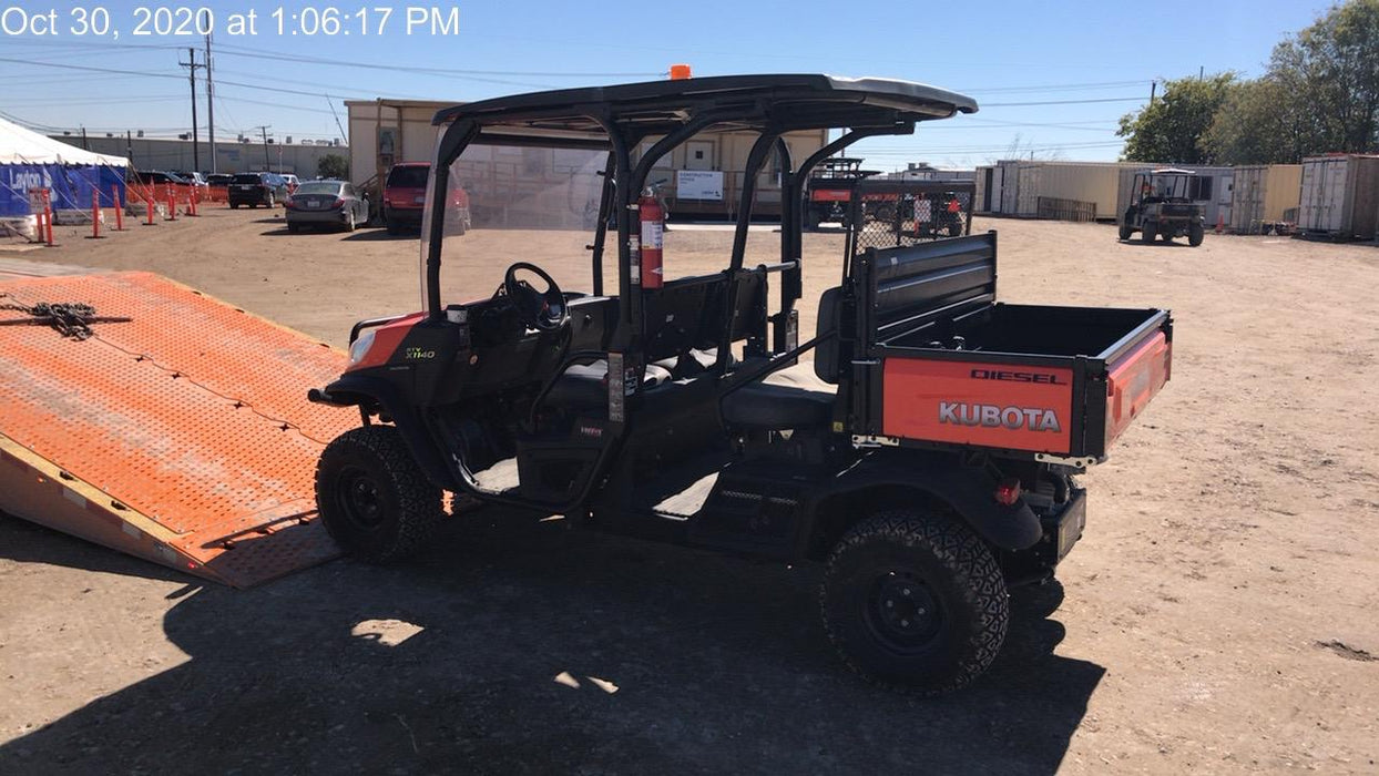 2020 Kubota RTV-X1140 CANOPY,STROBE,BACK UP ALARM,WINDSHIELD, FIRE EXT