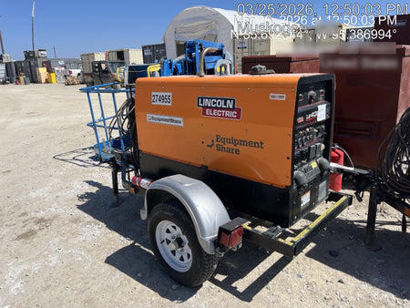 2022 Lincoln Electric LE400 Kubota V1505, Trlr, Cable Rack, Light Kit, ES Decals, T3
