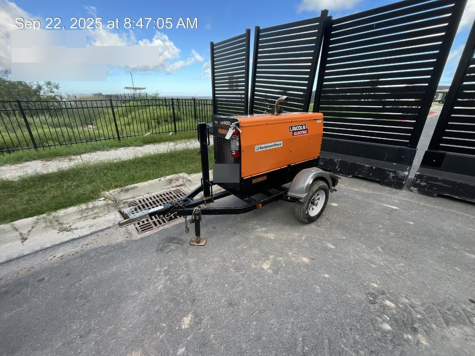 2022 Lincoln Electric LE400 Kubota V1505, Trlr, Cable Rack, Light Kit, ES Decals, T3