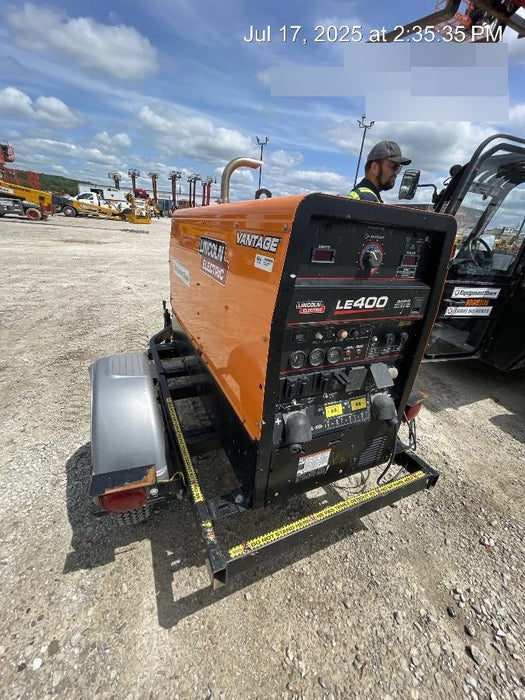 2022 Lincoln Electric LE400 Kubota V1505, Trlr, Cable Rack, Light Kit, ES Decals, T3