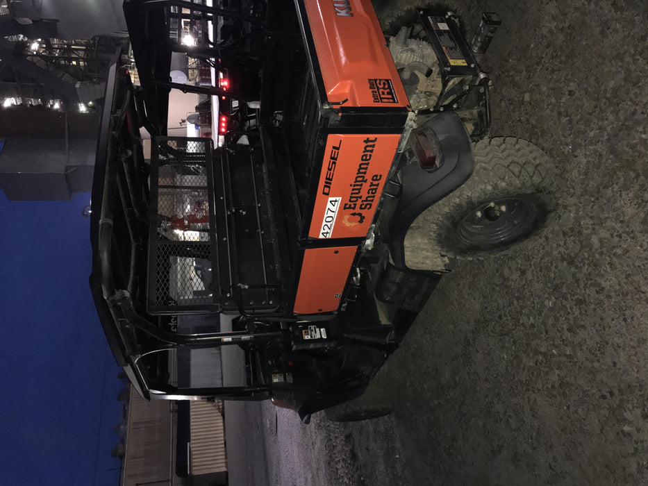 2019 Kubota RTV-X1140W-H 4wd Utility Cart, 4 Seat, Diesel, LED Strobe, Windshield Tempered Glass, Plastic Canopy, Wire Harness Kit, Backup Alarm