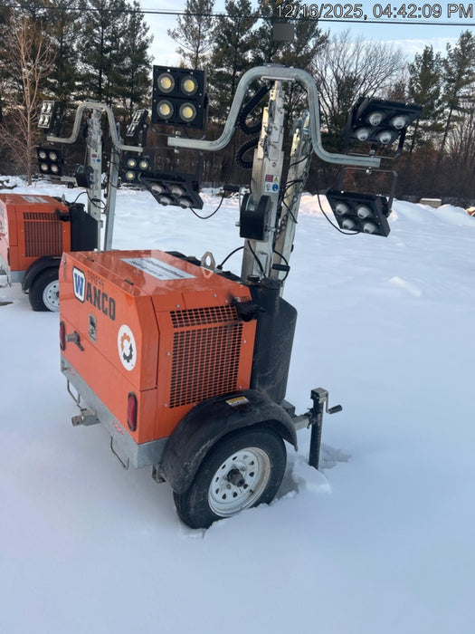 2024 Wanco WLTT-4MM4K Diesel, Deep Sea Controller, Shore Power Plug, Auto Start, (4) 350W LED Floodlights, 4kW Generator, 60 Gal Fuel Tank, 2" Ball, T3