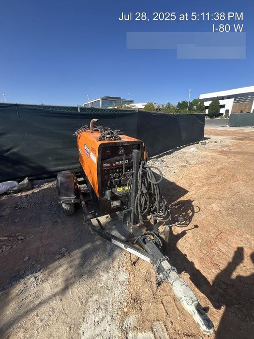 2022 Lincoln Electric LE400 Kubota V1505, Trlr, Cable Rack, Light Kit, ES Decals, T3