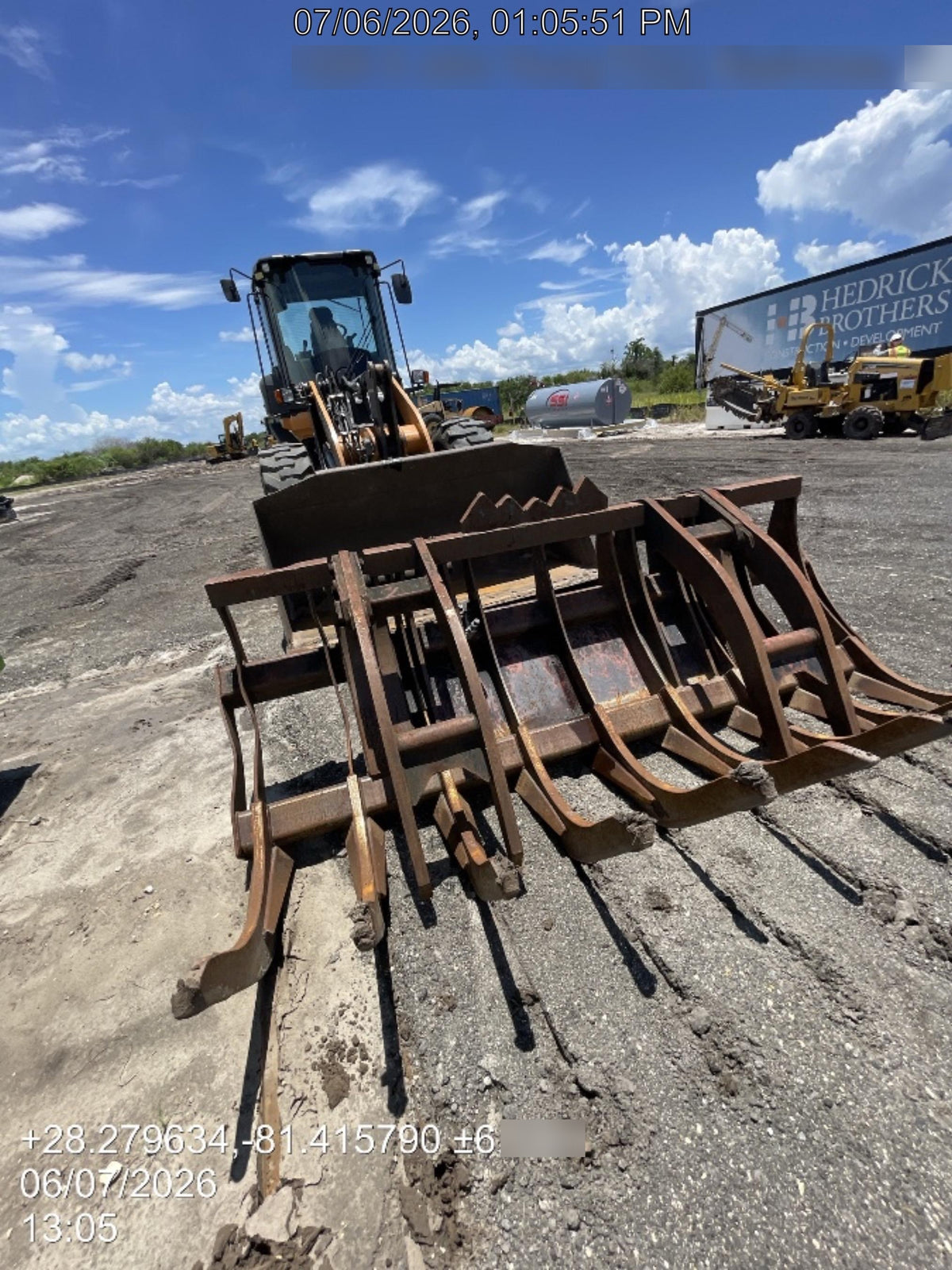 2021 FLECO 120" Grapple Rake - Fleco