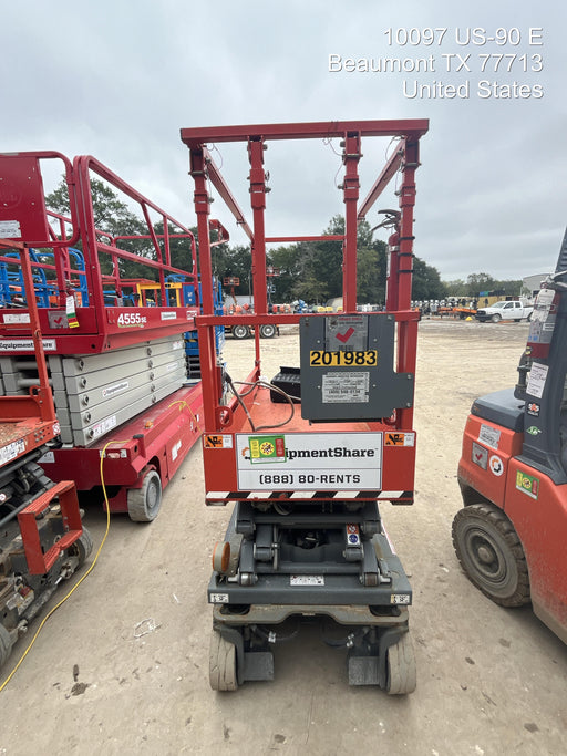2021 Skyjack SJ3219 Hyd Drive, Sld NM Tires, DBcns, RFRails, EST