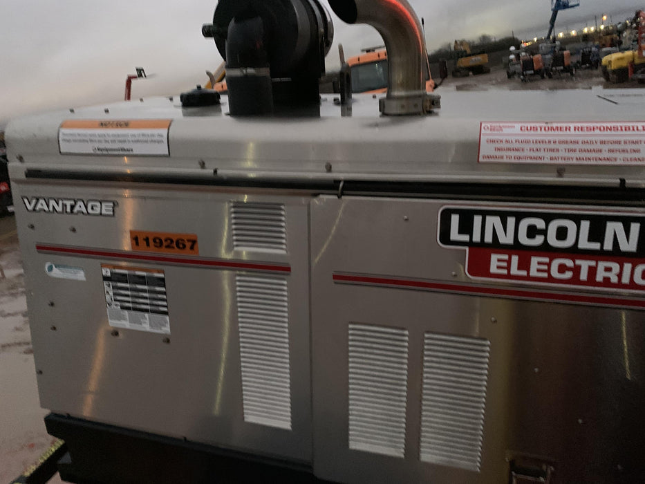 2021 Lincoln Electric Vantage 549X Ready Pak 3, ORANGE (includes trailer, cable rack, fender light kit)