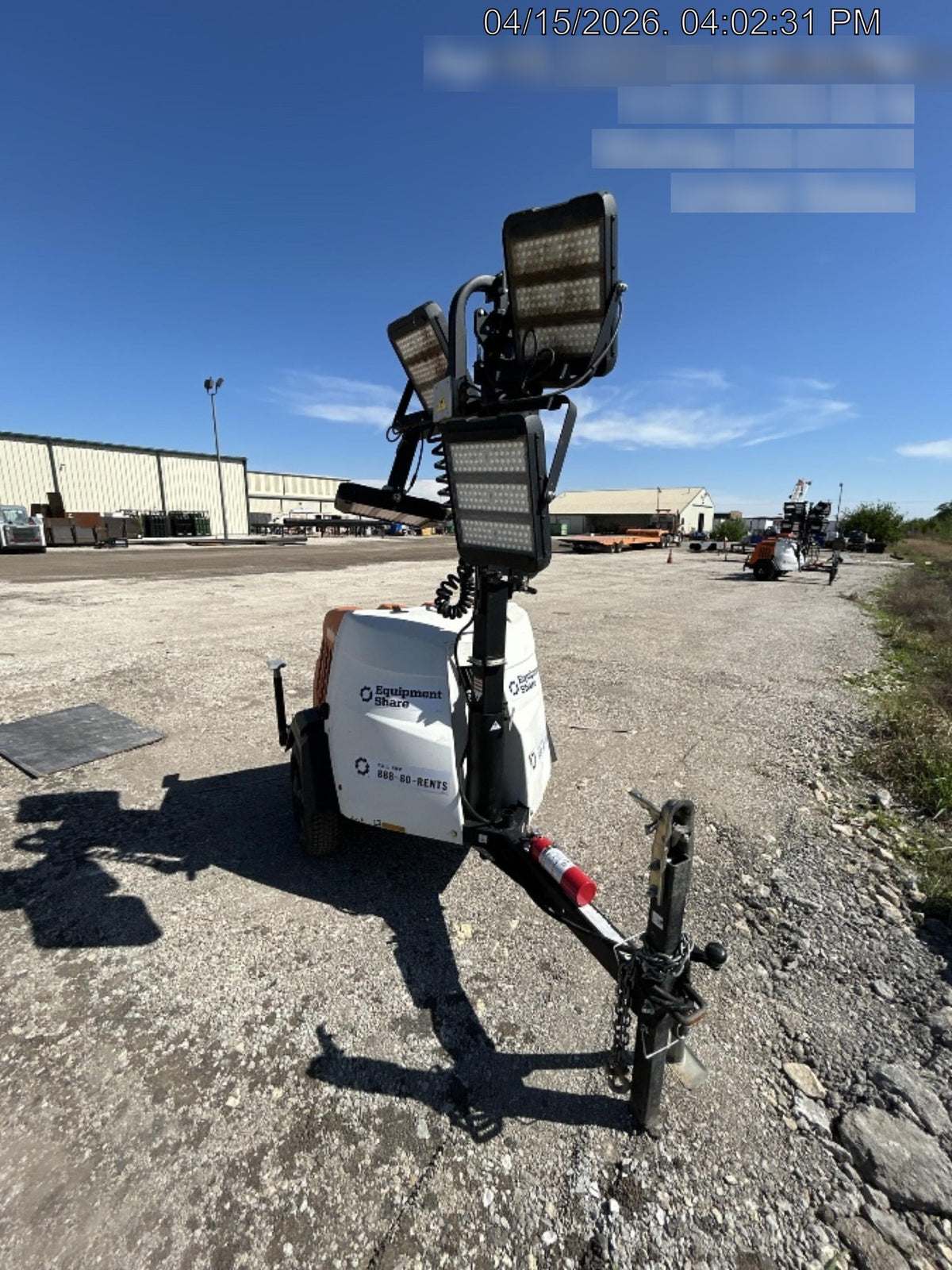 2023 Generac MLT2 Diesel, Flex Switch 120V Input, Powerzone Controller, (4) 320W LED Lights, 4kW Generator, 39.9 Gal Fuel Tank, 2" Ball, T3