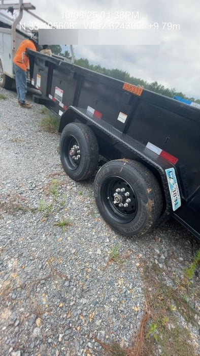 2024 BIG TEX TRAILER 16LP - 16' Bumper Pull Dump Trailer