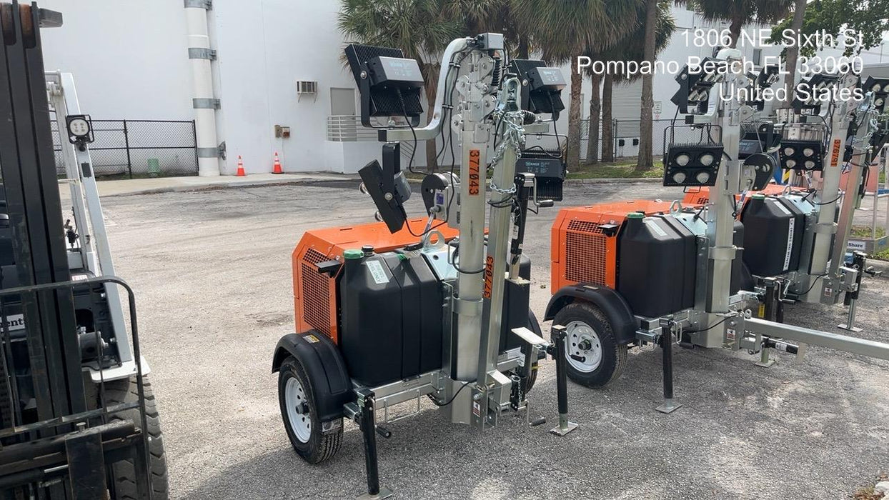 2023 Wanco WLTT-4MM4K Diesel, Deep Sea Controller, Shore Power Plug, Auto Start, (4) 350W LED Floodlights, 4kW Generator, 60 Gal Fuel Tank, 2" Ball, T3