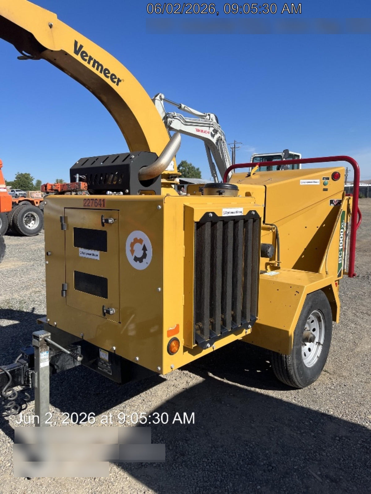 2022 VERMEER BC1000XL Diesel