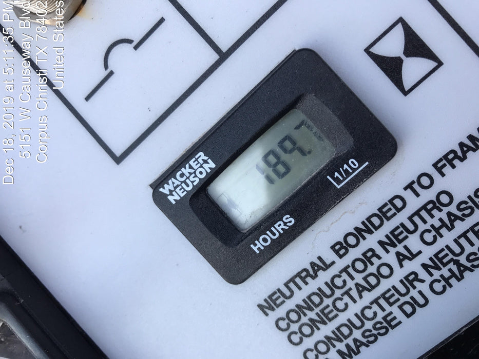 2019 Wacker Neuson LTV6L-MH Standard Options, ES Track Hardware, Fuel Level Sensor