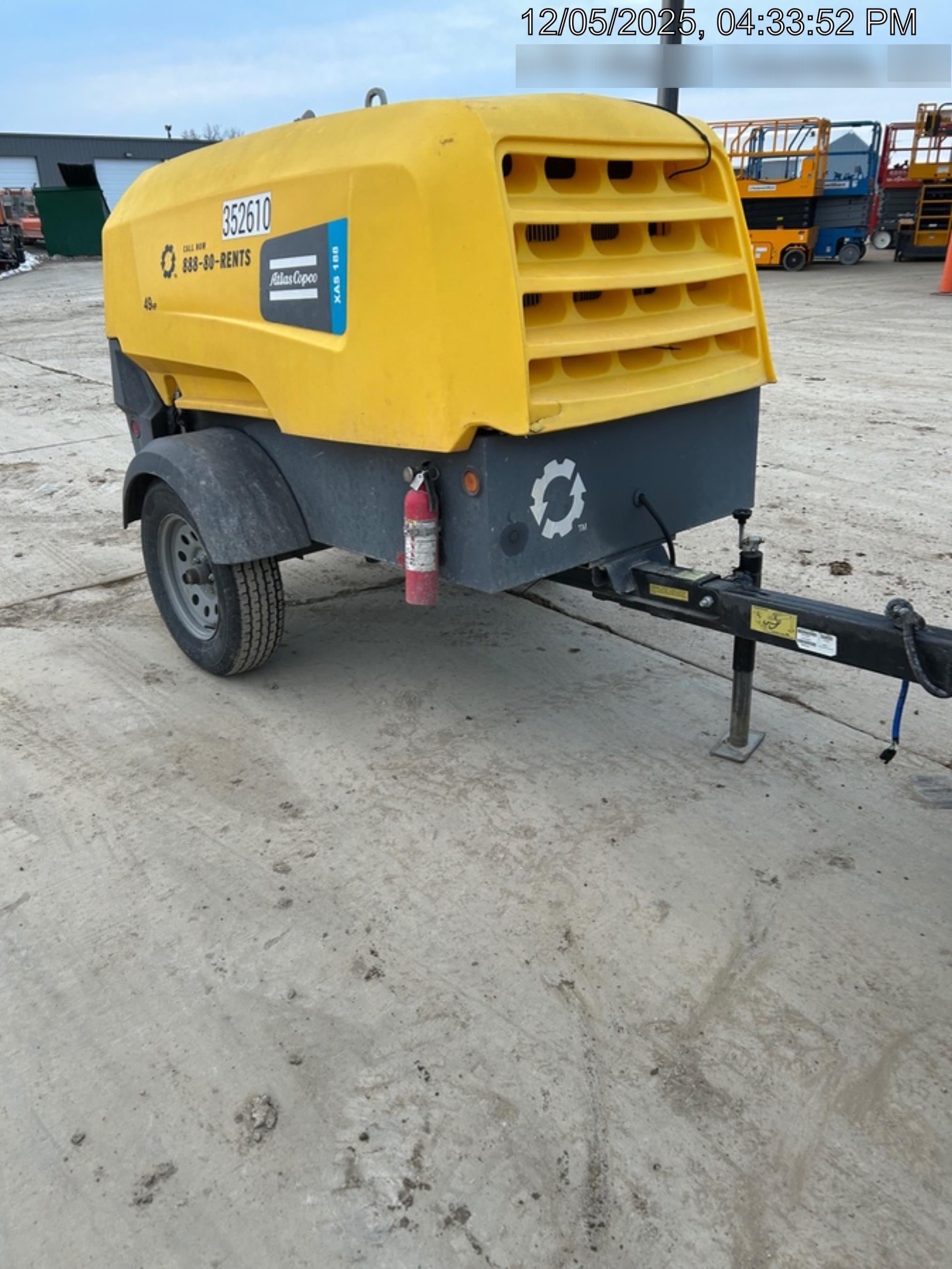 2023 ATLAS COPCO XAS188 CWK