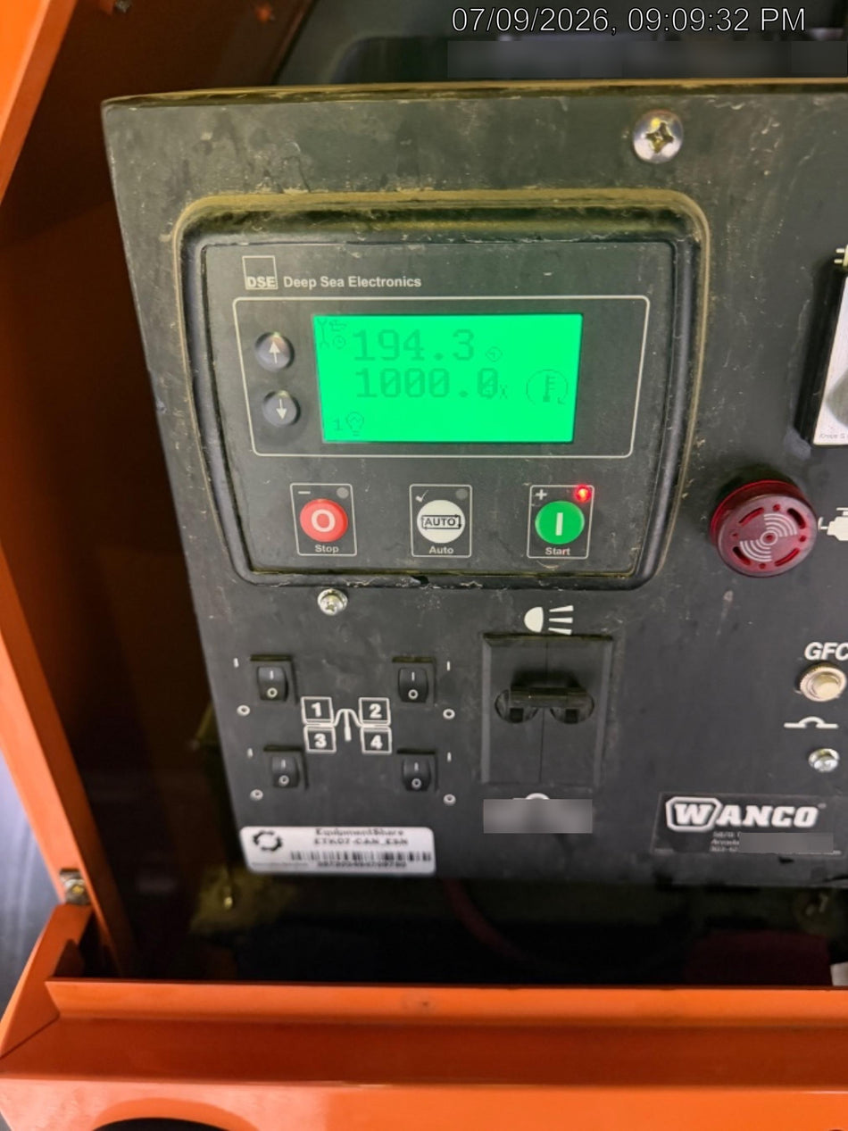 2024 Wanco WLTT-4MM4K Diesel, Deep Sea Controller, Shore Power Plug, Auto Start, (4) 350W LED Floodlights, 4kW Generator, 60 Gal Fuel Tank, 2" Ball, T3
