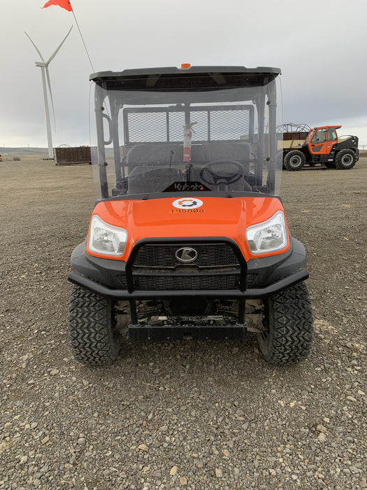 2022 Kubota RTV-X1140W-H Plastic Canopy, Windshield Acrylic Clear, LED Strobe Light, Wire Harness Kit, Back up Alarm