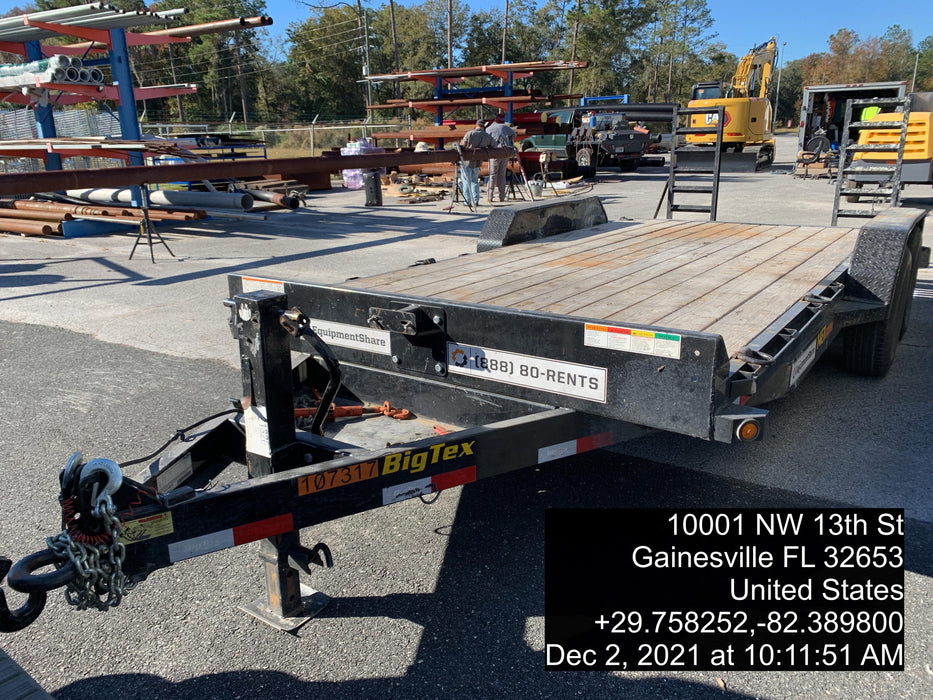 2021 BIG TEX TRAILER 14ET-18BK-KR