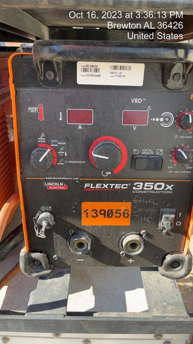 2021 LINCOLN ELECTRIC FLEXTEC 350X