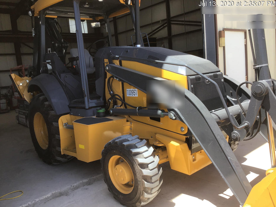 2020 John Deere 310LEP - Extendable Stick Canopy, 4WD, Extendable Stick, Pilot Controls, 2 Way Hydraulics, TAG Manual QC