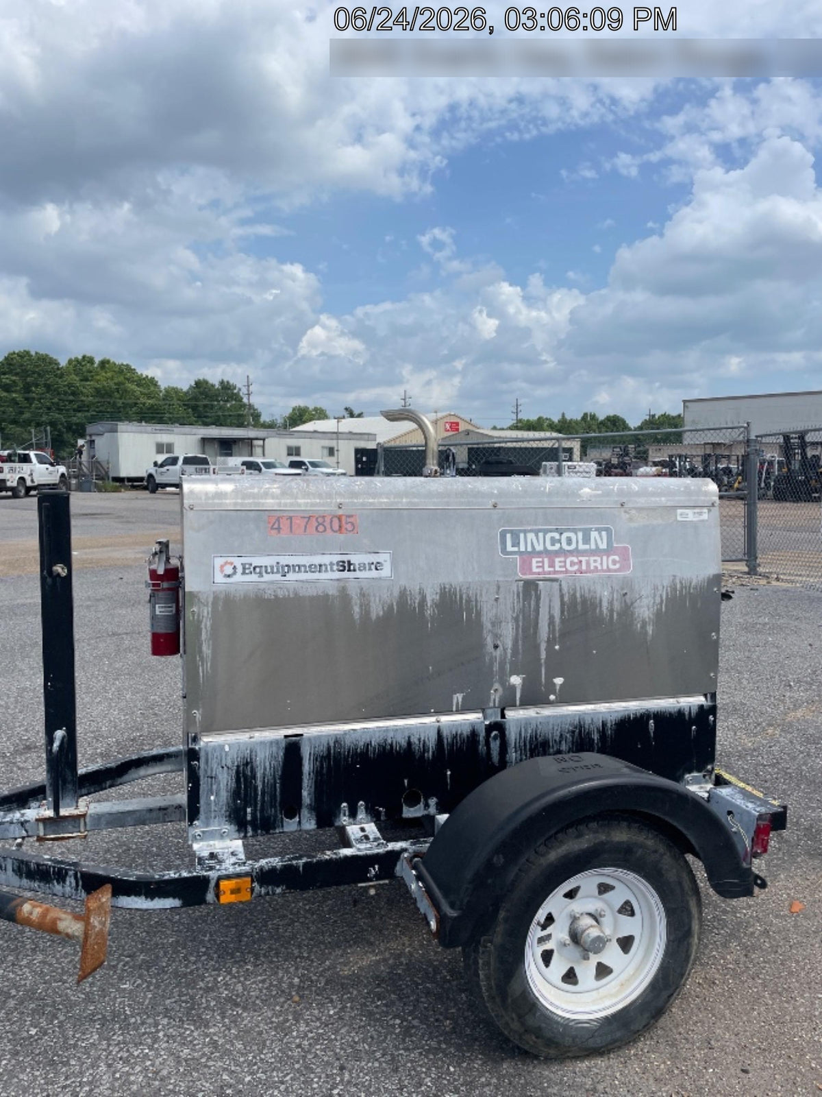 2024 Lincoln Electric LE400 Kubota V1505, Trlr, Cable Rack, Light Kit, ES Decals, T3