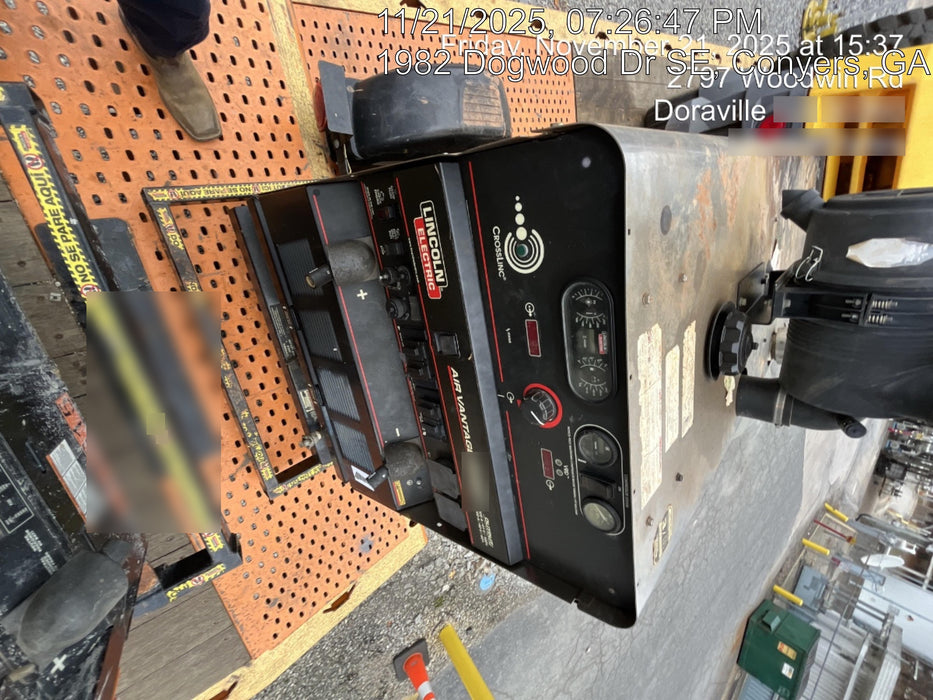 2021 Lincoln Electric Air Vantage 566 Air Vantage 566X Ready Pak 3 (includes trailer, cable rack, fender light kit); no telematics