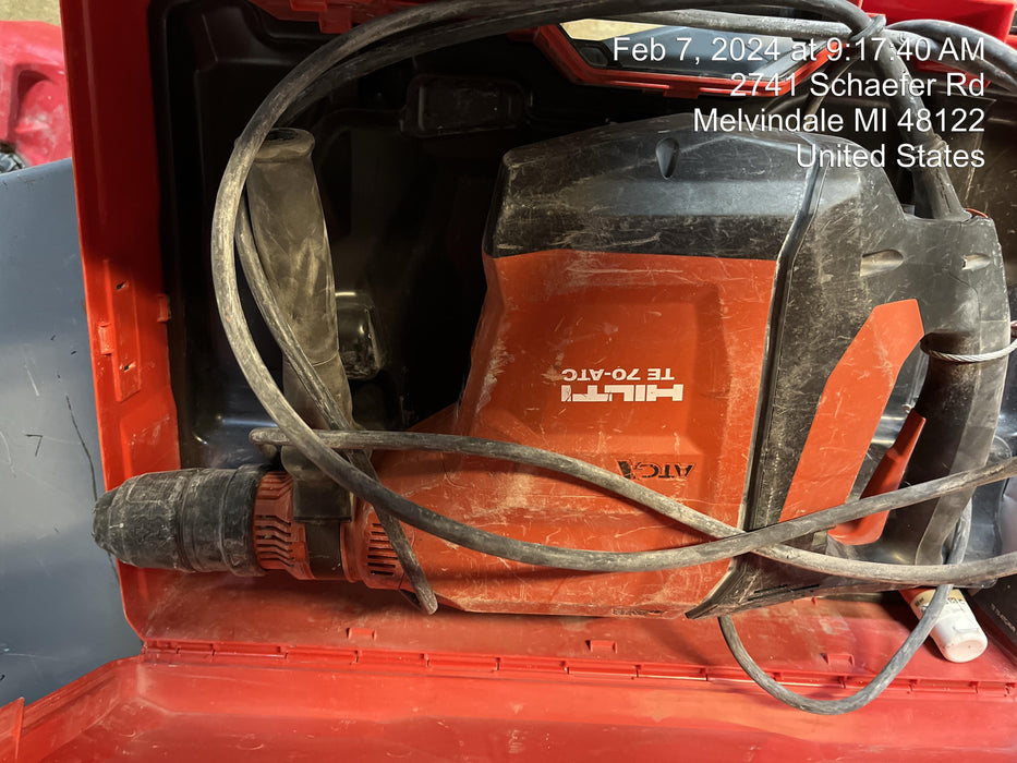 2023 HILTI TE 70-ATC/AVR