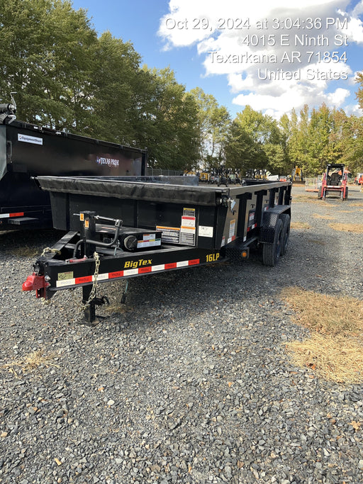 2024 BIG TEX TRAILER 16LP - 16' Bumper Pull Dump Trailer