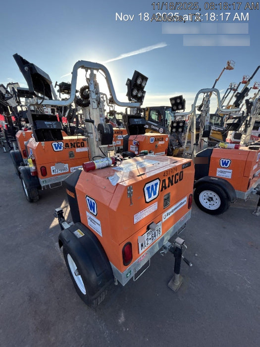 2024 Wanco WLTT-4MM4K Diesel, Deep Sea Controller, Shore Power Plug, Auto Start, (4) 350W LED Floodlights, 4kW Generator, 60 Gal Fuel Tank, 2" Ball, T3