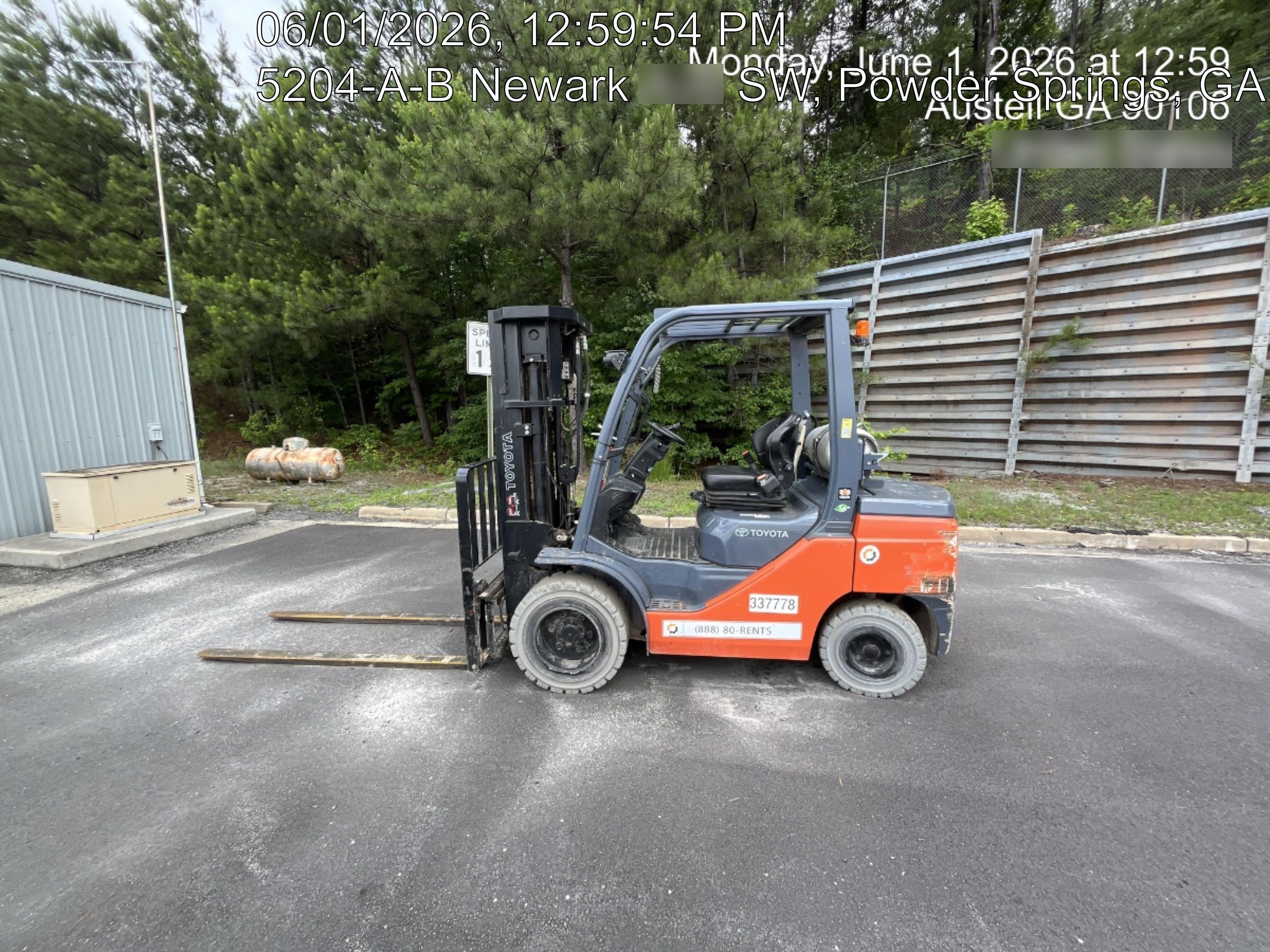 2023 TOYOTA 8FGU30 LP - Quad