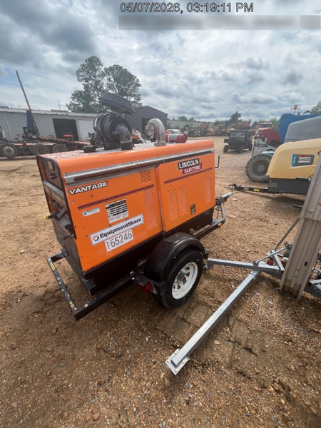 2021 Lincoln Electric Vantage 549X Ready Pak 3, ORANGE (includes trailer, cable rack, fender light kit)