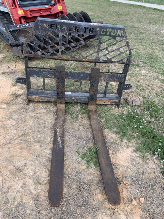 2019 BRADCO 48" Skid Loader Pallet Forks