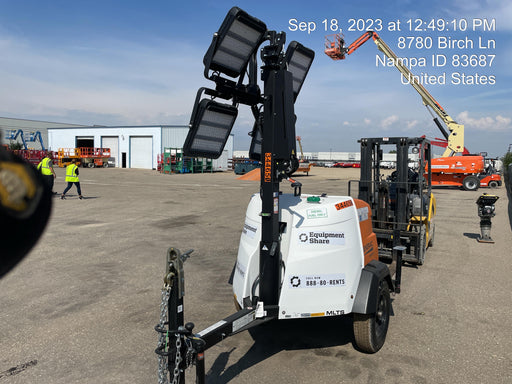 2023 Generac MLT2 Diesel, Flex Switch 120V Input, Powerzone Controller, (4) 320W LED Lights, 4kW Generator, 39.9 Gal Fuel Tank, 2" Ball, T3