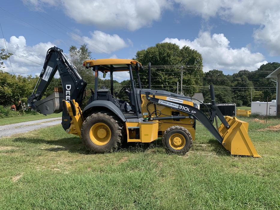 2020 John Deere 310LEP Canopy, 4WD, Standard Stick, Pilot Controls, 2 Way Hydraulics, TAG Manual QC