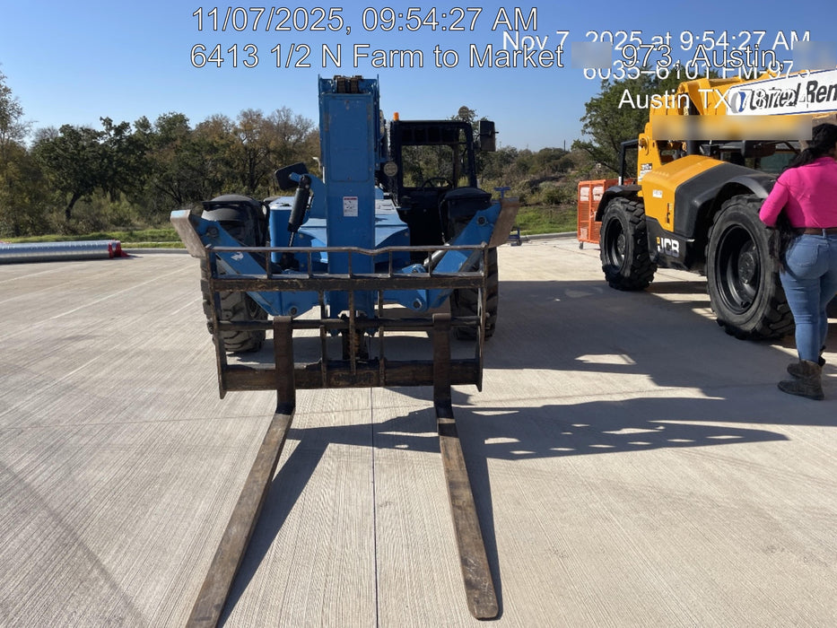 2017 Genie GTH-1056 Genie GTH1056, Solid Tires, 60" carriage, Light Kit, Open ROPS