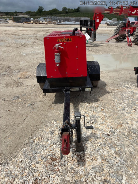 2022 Shindaiwa DGW400MDL Kubota D902 Engine, 23 HP, Dual Op Welder, Wire, Arc, Droop Stick, Tig, and CC Stick Functionality, Simulphase, 3 Phase and 1 Phase Gen Output, Single Axle NB Trlr, Slr Trckl Chrg 12V 12W, Fire Ext