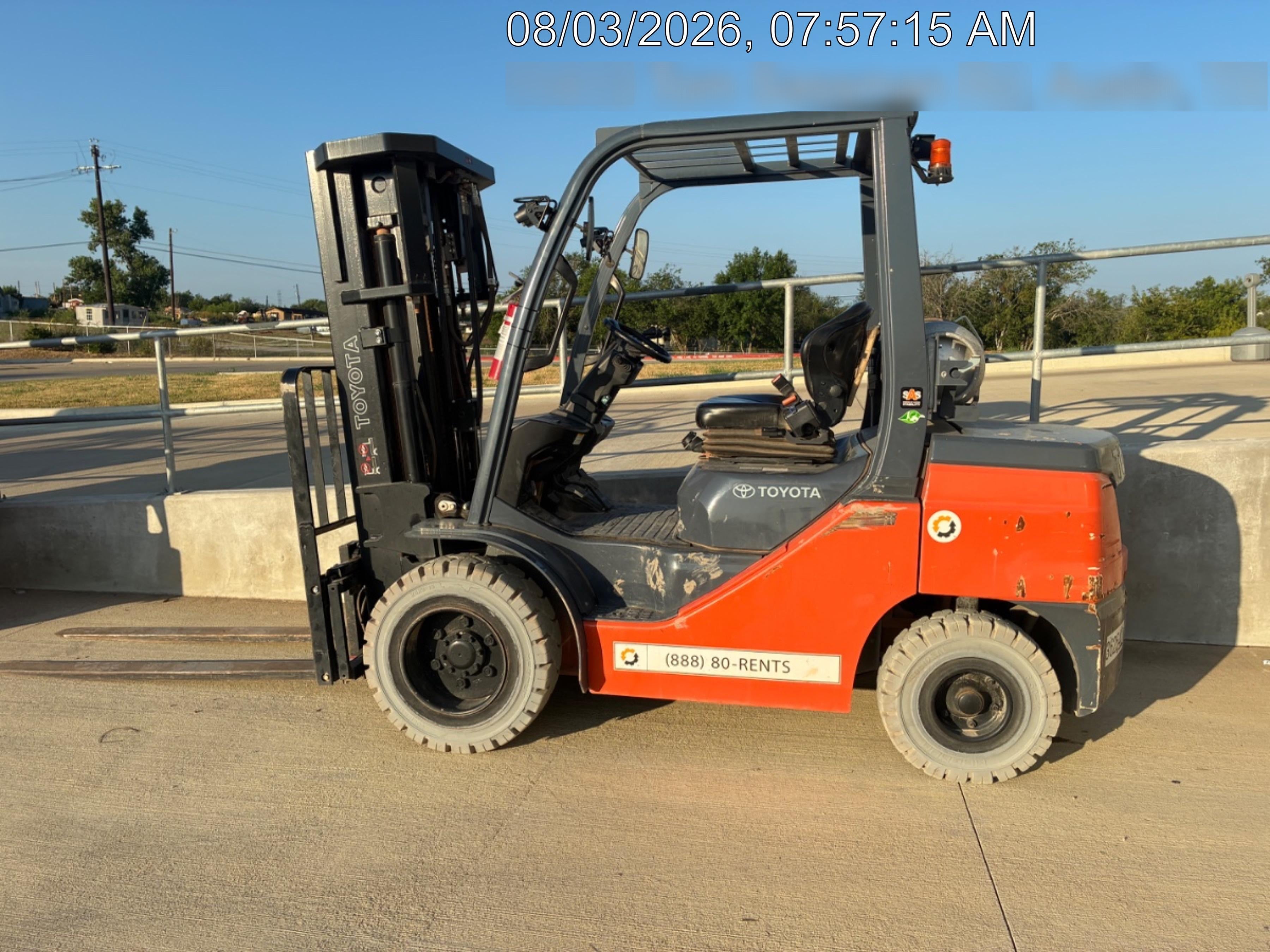 2023 TOYOTA 8FGU30 LP - Quad