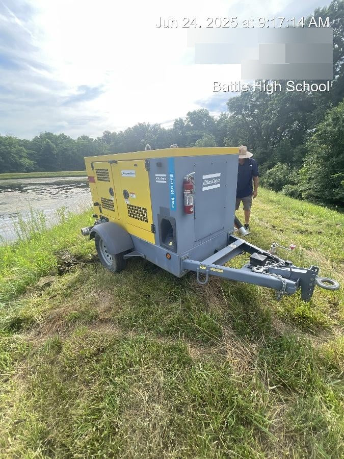 2020 ATLAS COPCO PAS 100 HF CS Enclosed