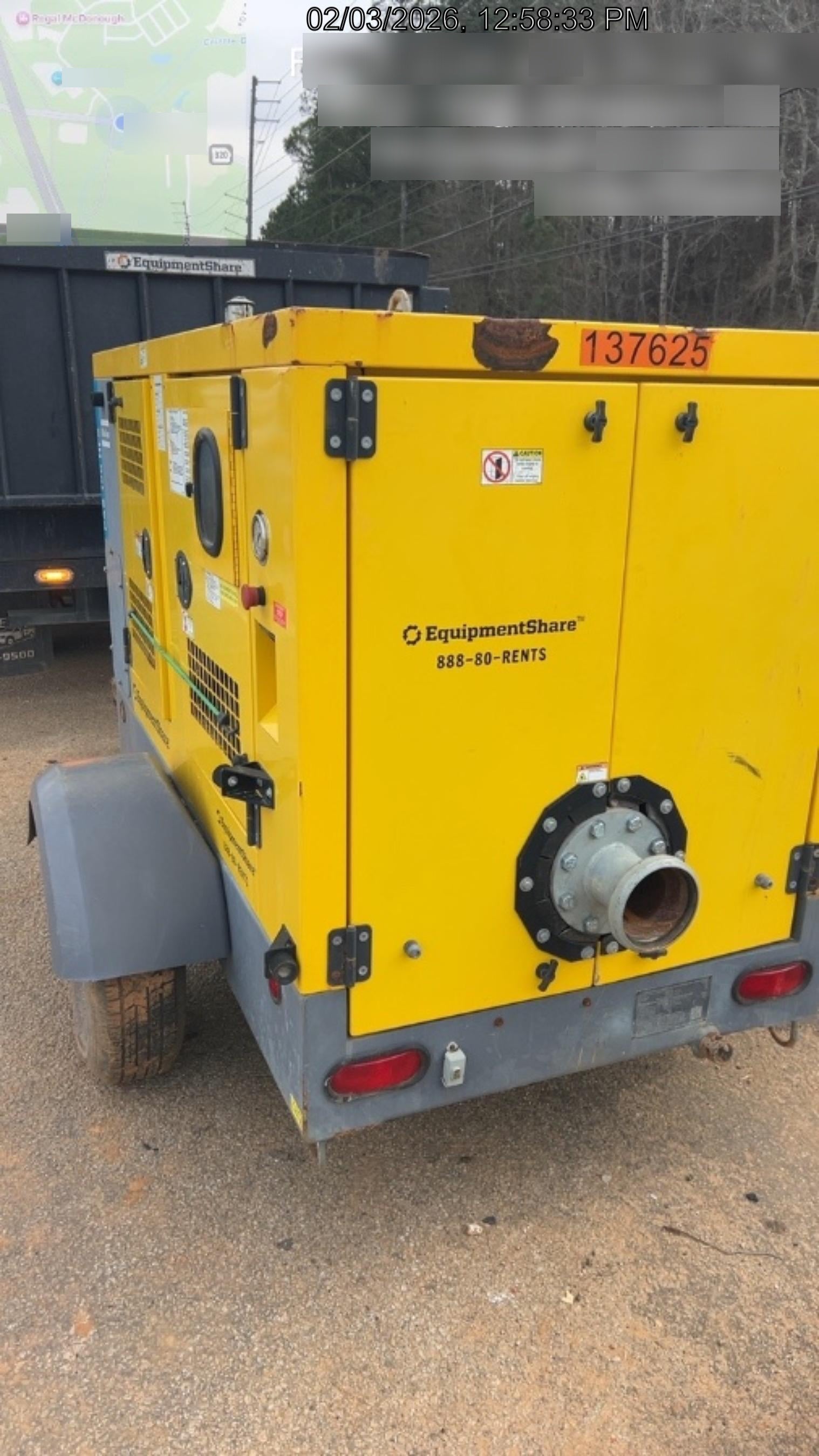 2021 ATLAS COPCO PAS 100 HF CS Enclosed