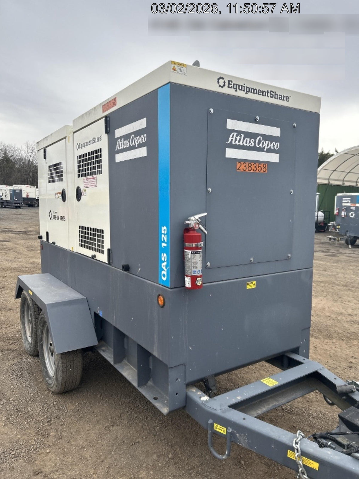 2022 ATLAS COPCO QAS 125