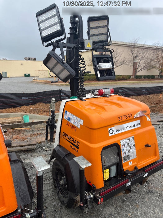 2023 Generac MLT2 Diesel, Flex Switch 120V Input, Powerzone Controller, 
(4) 320W LED Lights, 4kW Generator, 39.9 Gal Fuel Tank, 2" Ball, T3