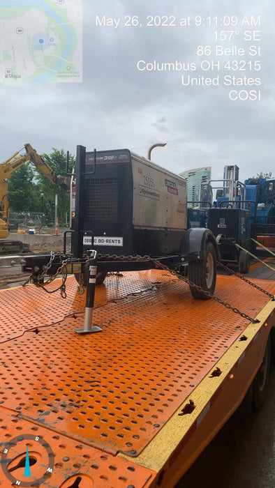 2019 Lincoln Electric Vantage 322 Lincoln Vantage 322 Welder w/Trailer, Light Kit, Cable Rack