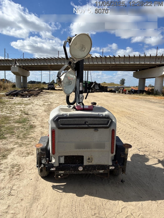 2018 Wacker Neuson LTV6L-MH Wacker Neuson LTV6L Mobile Light Tower w/Fuel Level Sensor Installed