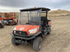 2022 Kubota RTV-X1140W-H Plastic Canopy, Windshield Acrylic Clear, LED Strobe Light, Wire Harness Kit, Back up Alarm